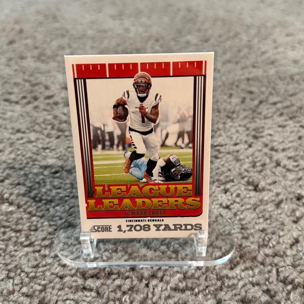 Panini Score 2025- League Leaders Ja’Marr Chase 🔥